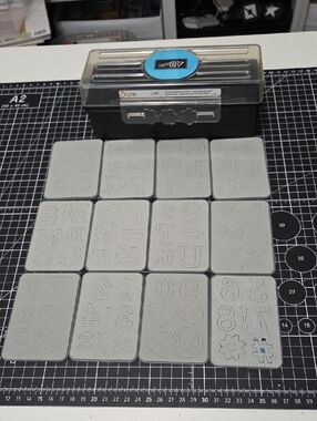 Timeless Type Alphabet & Numbers Junior Sizzlets Die Set with Case